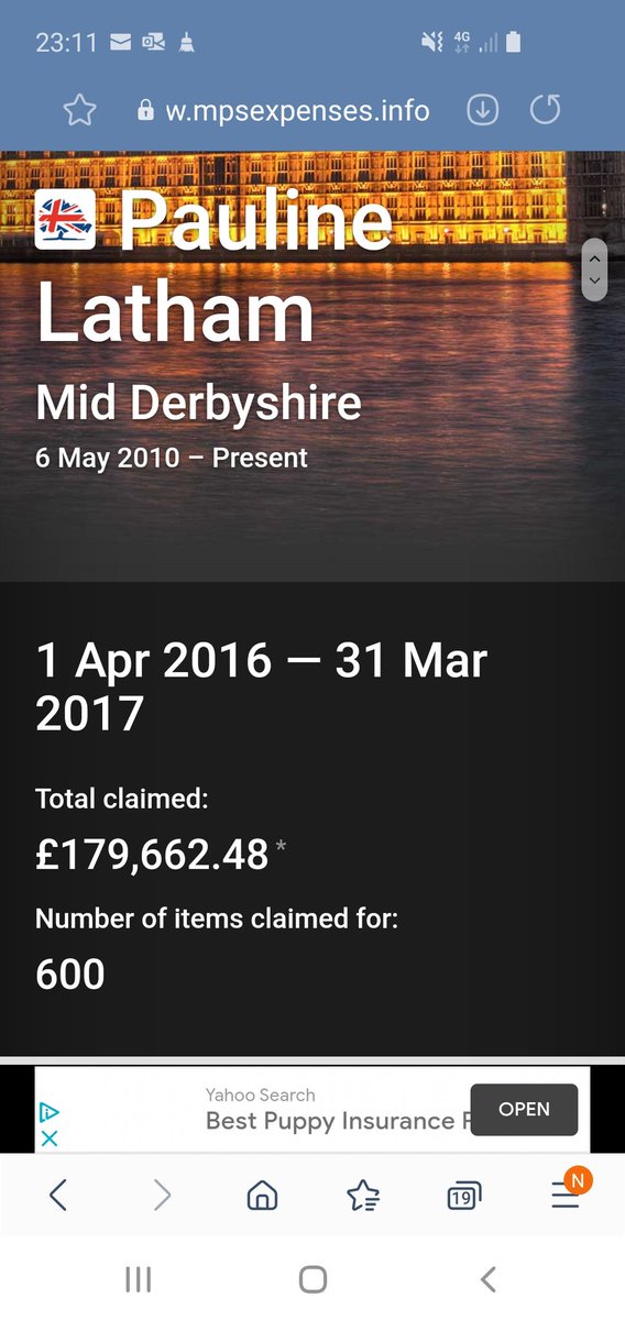 <a href="/Channel4News/">Channel 4 News</a> Let's have a look at Pauline Latham's "expenses"