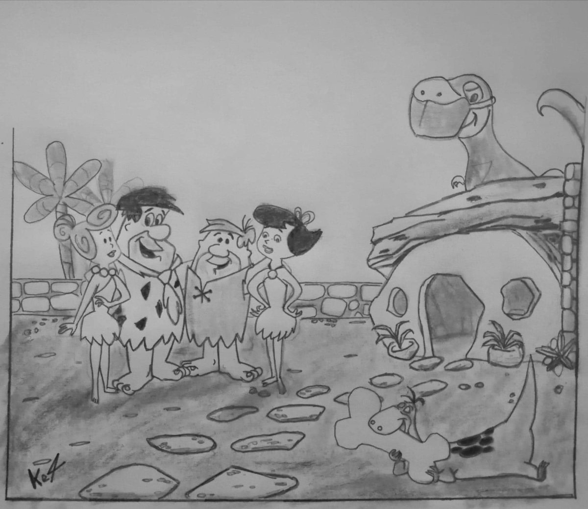 Sketch to digital my 3rd digital sketch, I'm loving it never tried it before 😳