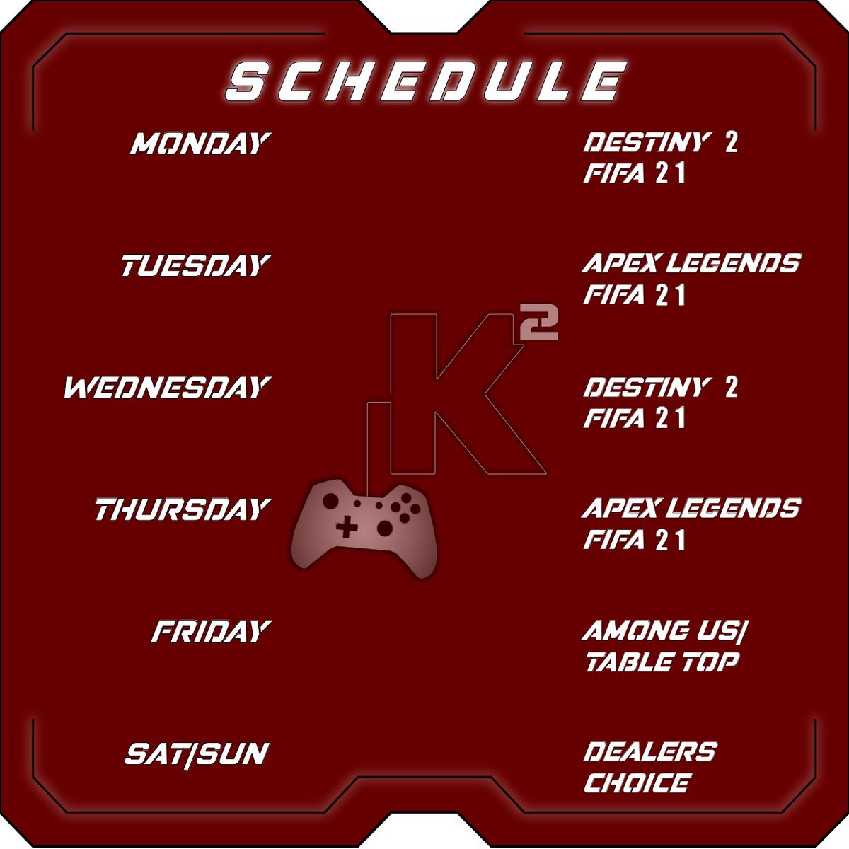 ArchOfChaos's tweet photo. May not be perfect...but we are going to start trying to keep to a schedule! Come check us out @StoneMan5001  https://t.co/9y4DlntUR4 https://t.co/su0Se6xWOk