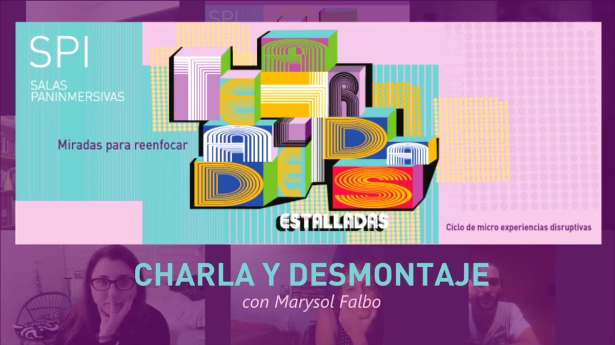 ActualArtistica's tweet image. Teatro: Teatralidades Estalladas - Charla - Desmontaje y experiencia de Marcel actualidadartistica.com.ar/2021/01/teatro… #SPI @francantofran @santilegon #TeatralidadesEstalladas