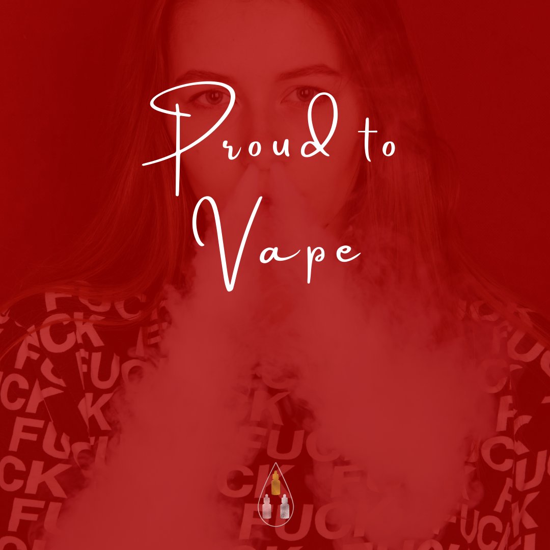 EliquidBoutique's tweet photo. "Proud to Vape."
.
Inhale the flavor to exhale the stress: unique flavor to try and a variety of new flavor.
 .
Click here: https://t.co/5b8AEnPdCn.
.
Like, Share and follow @EliquidBoutique 
.
.
#eliquidboutiqueuk #eliquidboutique #vapetank #vape #vapelife #vapeporn #vapenation https://t.co/6g8NZp0dBH
