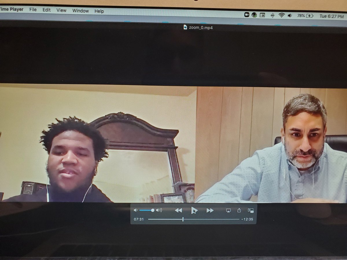 SunilSportsNews's tweet photo. Enjoyed interviewing #PassaicHighSchool football senior defensive tackle/left tackle #JaydenGraham  @Jaygraham2real today via @zoom_us for @NewJerseyHSFB 🏈 https://t.co/wVrXLHnBNi