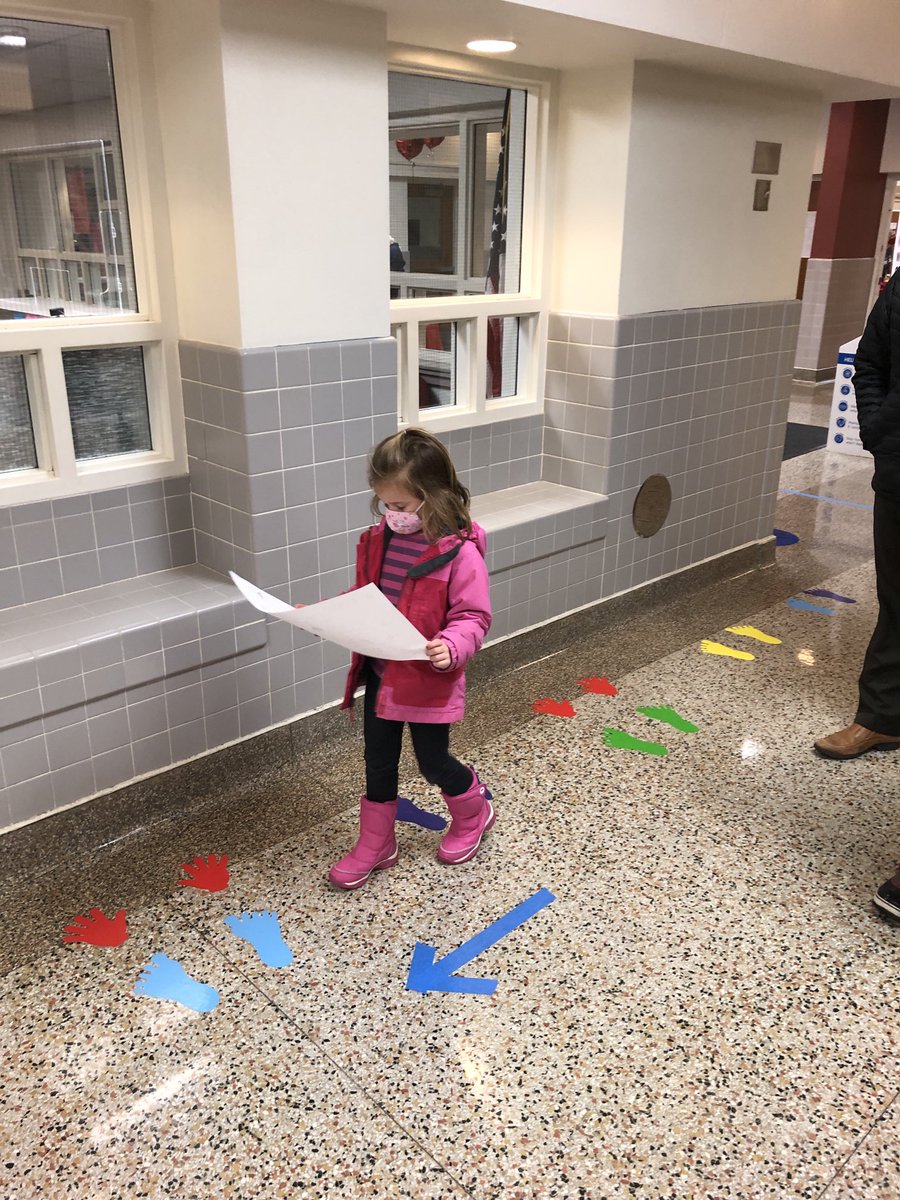Treasure hunt at Shirley Hills (aka Kindergarten Round Up). Exciting to have kids and families back in the building - even as we keep our distance!