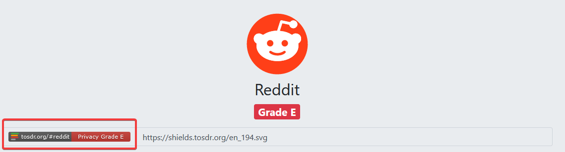 ToSDR's tweet photo. Did you know we have Privacy Shields?
Embed SVGs or PNGs into your website to show how you deal with privacy. Even localized to your language (if supported)!
#privacy #tosdr
Mind sharing your rating? Start today, by embedding our shields.
https://t.co/sUbp62qcQ0 https://t.co/DqnGBBI7qB