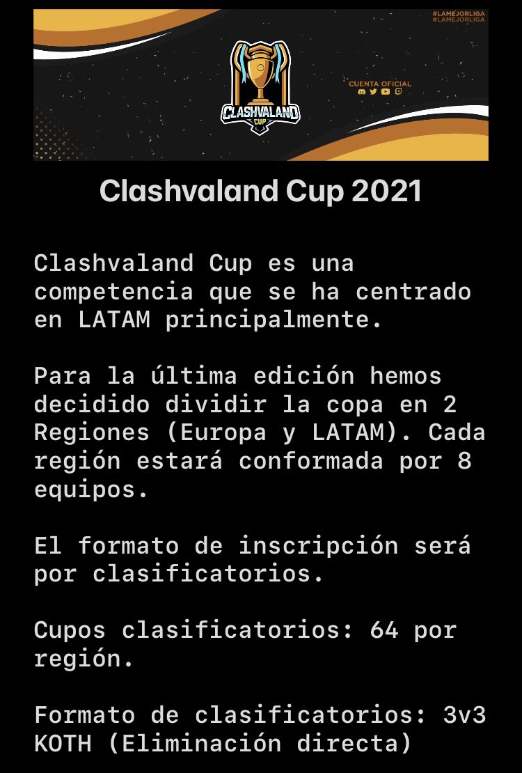 Clashvaland Series tweet media