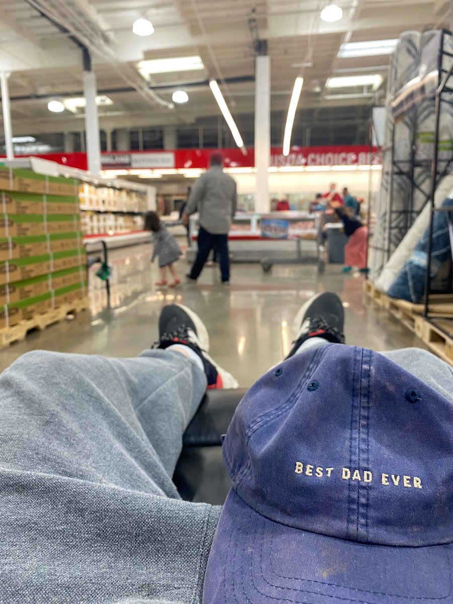 My sexual orientation is sittin in the recliner at Costco while my wife spends all of our money