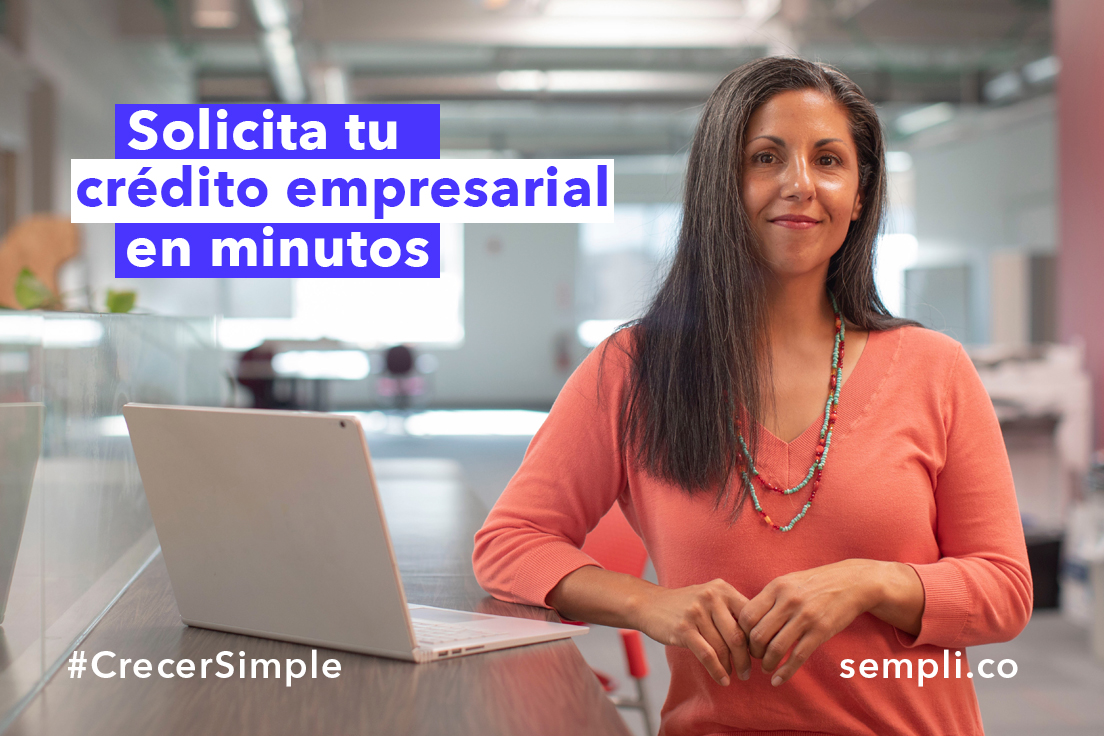 sempli_co's tweet photo. En 5 minutos. Increíblemente simple. En @sempli_co puedes solicitar los recursos que necesitas para crecer en 2021. Conoce más en https://t.co/v7xMpfd3UP https://t.co/43bBK8nQeq