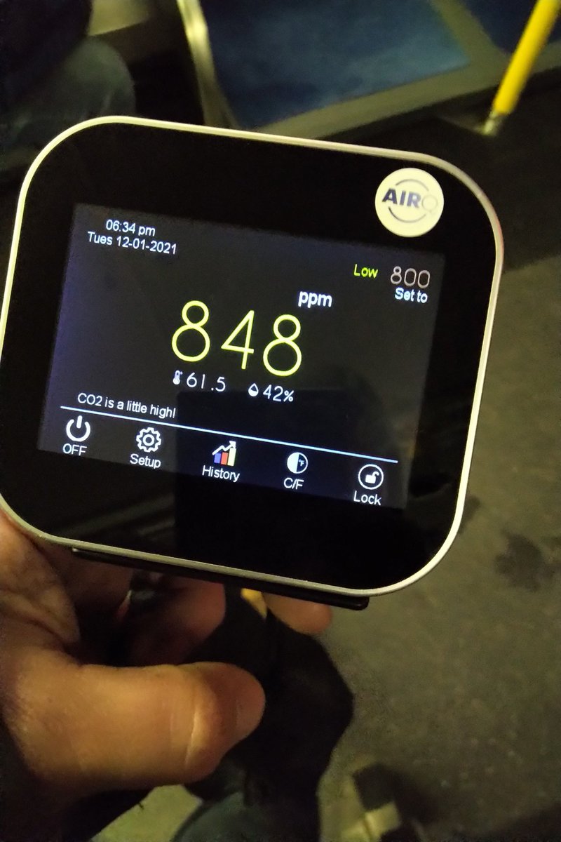 Travelling by  #TTC bus? This one 5 or 6 people in it.