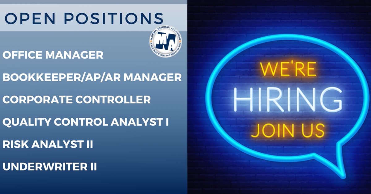 getNMA's tweet image. WE ARE HIRING at our new corporate office in Las Vegas, Nevada!

If you or someone you know is looking for a new career choice with flexibility, APPLY TODAY!  workatnma.com 

#new job #hiring #career #opportunity #applynow #job #open