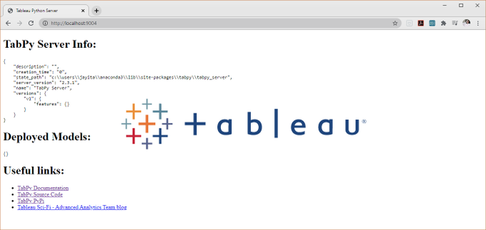 gp_pulipaka's tweet photo. #TabPy – Guide To Integrating #Tableau With #Python. #BigData #Analytics #DataScience #AI #MachineLearning #IoT #IIoT #RStats #TensorFlow #Java #JavaScript #ReactJS #CloudComputing #Serverless #DataScientist #Linux #Programming #Coding #100DaysofCode
https://t.co/RDzRGI7KZa https://t.co/VZ8RCTW8XA