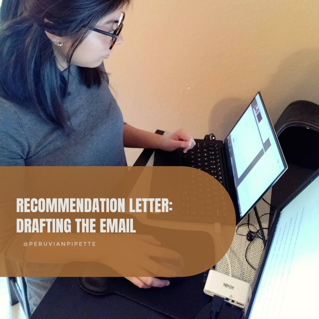 peruvianpipette's tweet photo. HOW to ask a professor for a rec letter? ��� First, take your time crafting your email.

If you are asking different professors, send an email to each of them, not a massive email....more tips here: https://t.co/e2Bz53X6Ja

#AcademiaTips https://t.co/OWZJ70TgTz