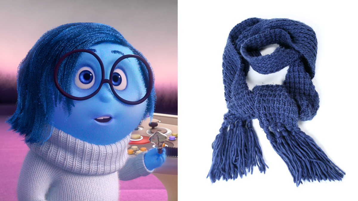 Pixar Characters as Winter Accessories: A Thread