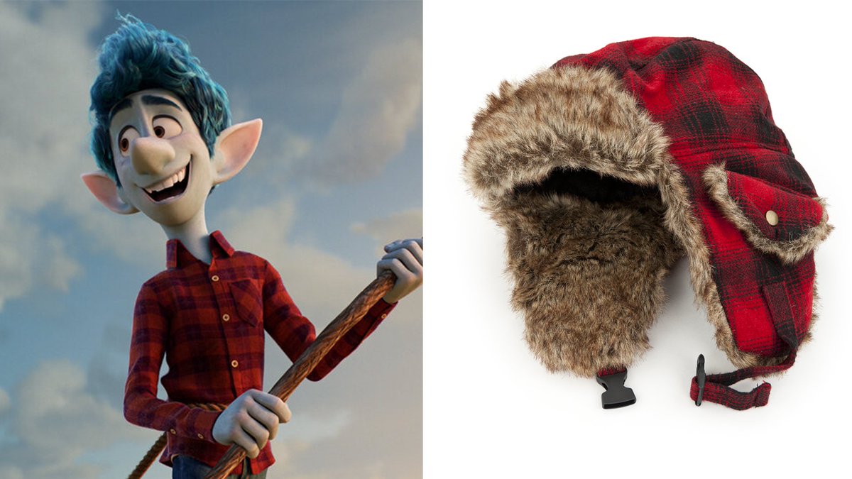 Pixar Characters as Winter Accessories: A Thread