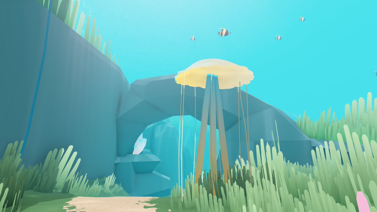 SlyVR5's tweet image. Jellyworld on @Silent0264&apos;s new &quot;RTX&quot; shader. #VRChat #Shadermagic