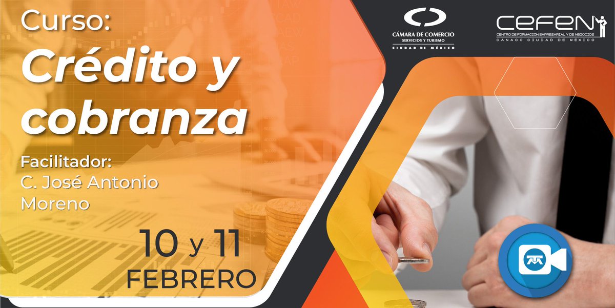 CANACOMexico's tweet photo. ¡No dejes de seguir aprendiendo y continúa creciendo profesionalmente! En febrero #Cefen y #CanacoCDMX traen para ti estos #CursosOnline que sin duda te ayudarán a impulsar tu empresa.
¡Contáctanos para más detalles!
👉5536852269 ext. 3033 o 3046
👉cgarcian@ccmexico.com.mx https://t.co/x9bZMMjyFe