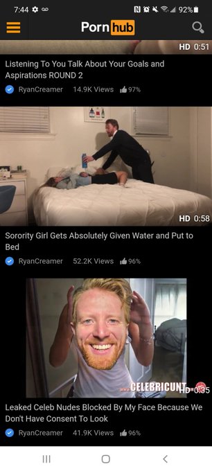Ugh. I got banned from FB for 3 days for bringing awareness to the wholesomeness that is RyanCreamer<a href="/tag/share"class="tags"><span>#share</span></a><a href="/tag/rt"class="tags"><span>#rt</span></a><a href="/tag/boost"class="tags"><span>#boost</span></a><a href="/tag/retweet"class="tags"><span>#retweet</span></a><a href="/tag/pleaseshoutout"class="tags"><span>#pleaseshoutout</span></a><a href="/tag/bootygang"class="tags"><span>#bootygang</span></a>