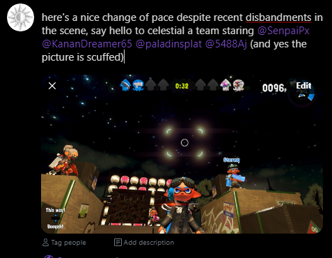 here's a nice change of pace despite a lot of teams recently disbanding, say hello to celestial a team staring <a href="/SenpaiPx/">Stormy Senpai😤💢</a> <a href="/KananDreamer65/">KananDreamer | Motto ne! 🐬</a> @paladinsplat <a href="/5488Aj/">AyJae</a>