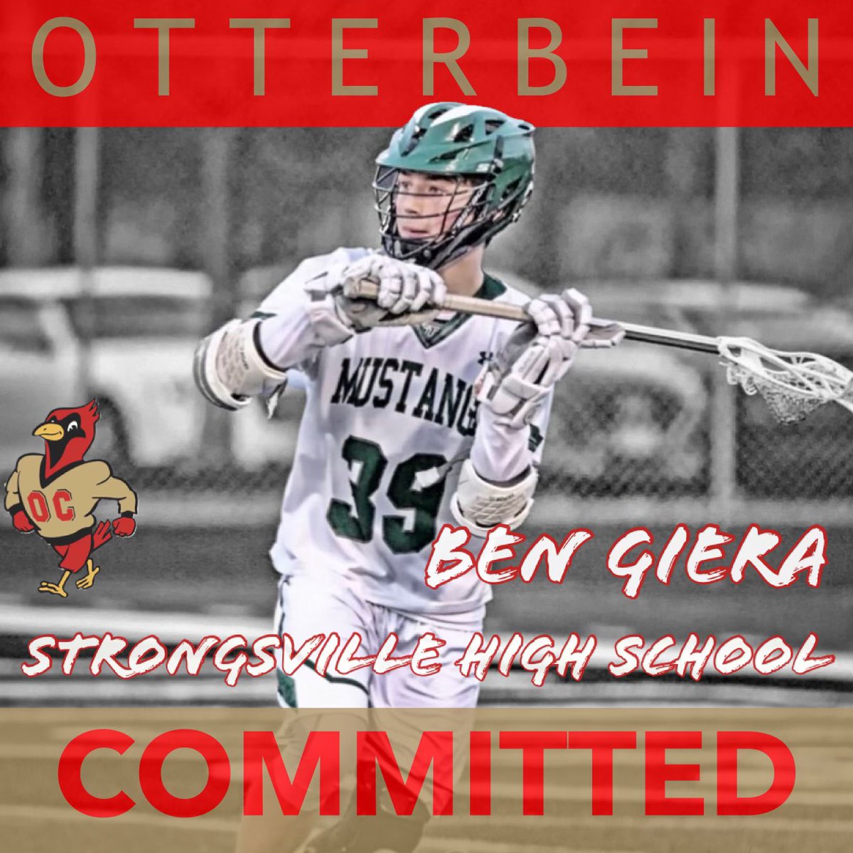 BenGiera's tweet photo. Very happy to announce that I have committed to play lacrosse at Otterbein University. Thank you to everyone who helped me make this decision. Very excited for this next step in my academic and athletic career.  #gocards @Otterbeinlax https://t.co/iU4Cyklayv
