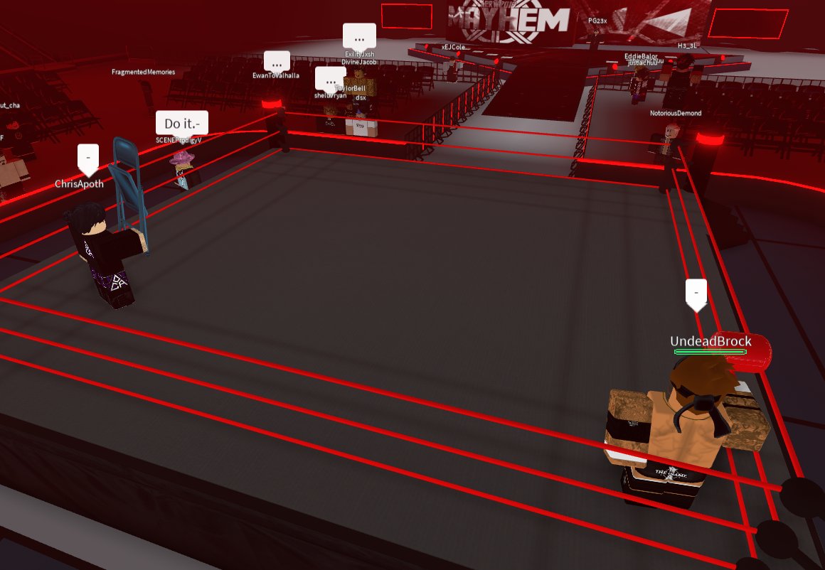 MAYHEM HIGHLIGHTS - 1/12/21 @ChrisApoth was ordered to attack ...