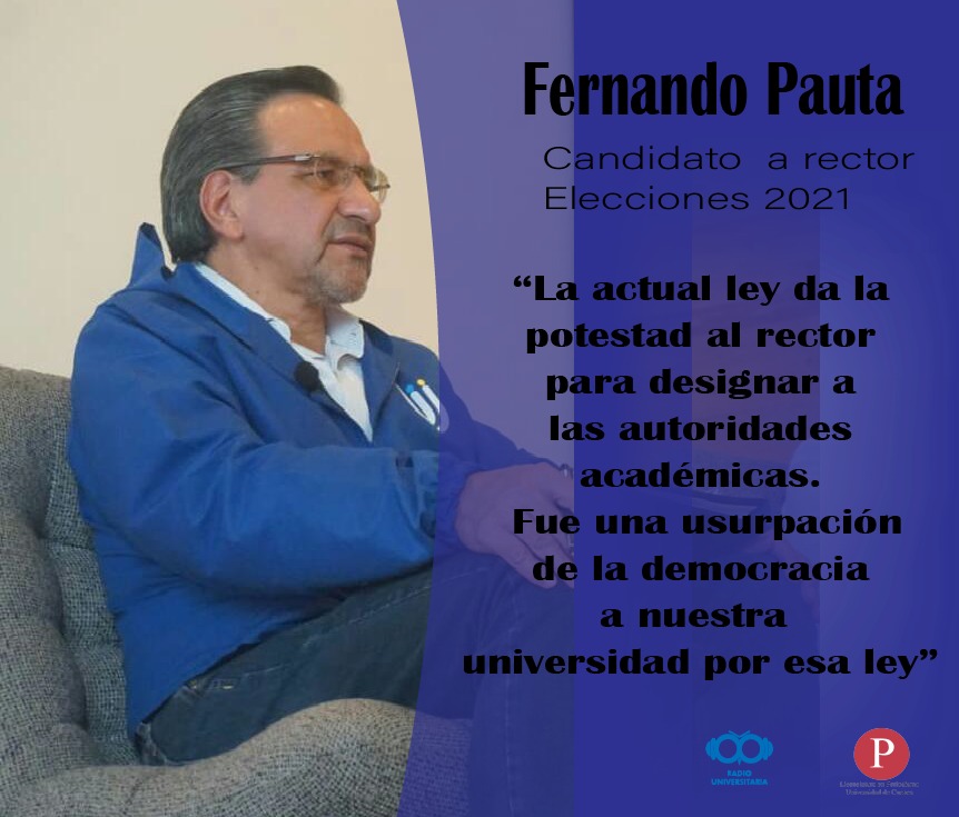 ucuencaradiou's tweet photo. Dentro del área de docencia, relacionado con la elección de decanos de las facultades, el candidato @FernandoPautaC
 (@UUnidos) mencionó que:

 Podrás ver el diálogo completo en  https://t.co/VyUK7cF7Xn https://t.co/GRfQJCLNMx