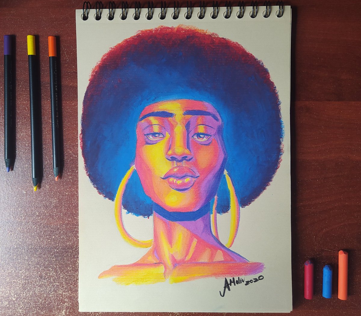 moliv_a's tweet photo. #PortfolioDay 

Hey, sou a Alice!
Carioca e estudante de Belas Artes 🎨 
Segue o insta pra vocês conhecerem mais dos meus trabalhos @/a_moliv https://t.co/k8Hz66etUM