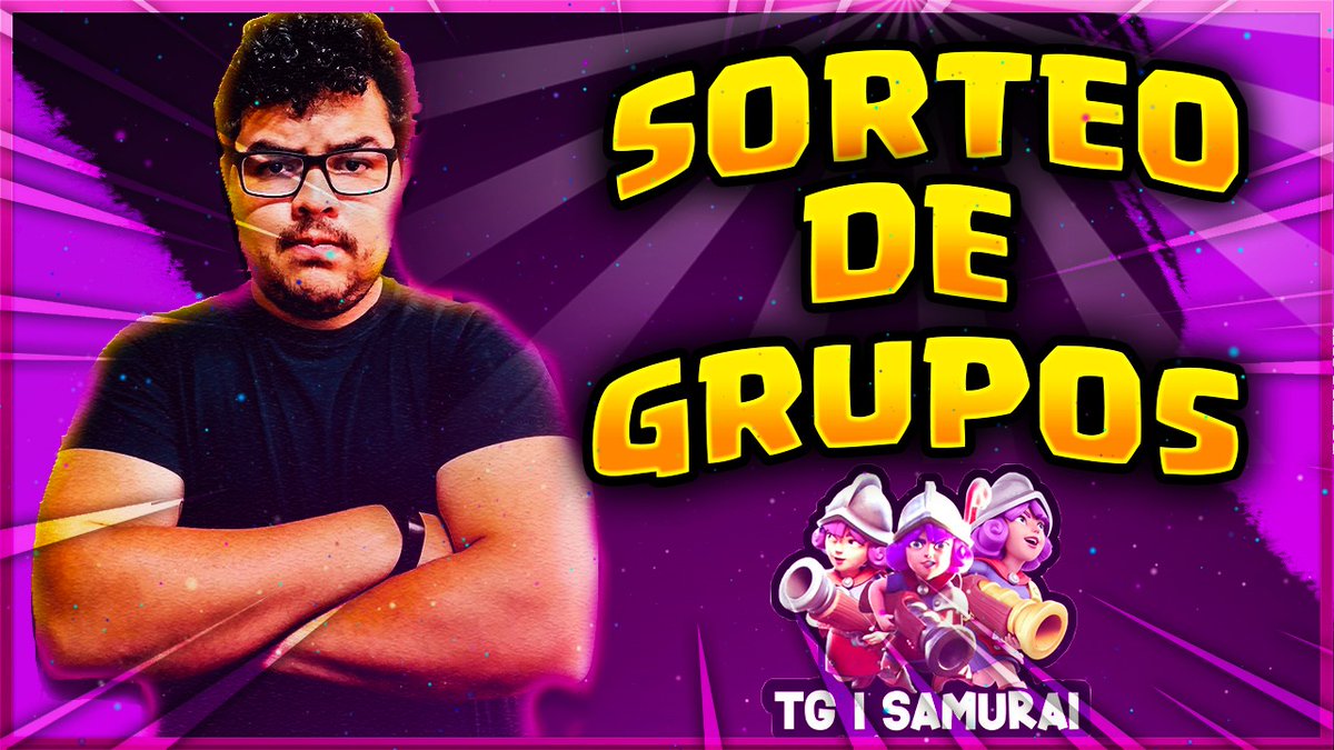 #ClashRoyale | Sorteó de Grupo

El sorteo de grupo de la liga individual TG I SAMURAI, se realizará el día de hoy. No se pierdan la transmisión para saber en el grupo que les corresponderá a estos talentosos jugadores.

🎙️| <a href="/RhaegarGT/">Rhaegar 🇬🇹</a>
📺| bit.ly/38DAjjx
⏰| 21:00 pm 🇲🇽
