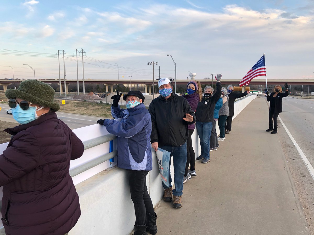 indivisibletx24's tweet photo. What a great group of members showing up in #TX24 to Fix Democracy by demanding invocation of the #25thAmendment or #ImpeachNow Love our #AlphabetResistance #ThePeopleLead @AlphabetResist 
@IndivisibleTeam #OurTimeIsNow https://t.co/2xxSYgtQoH