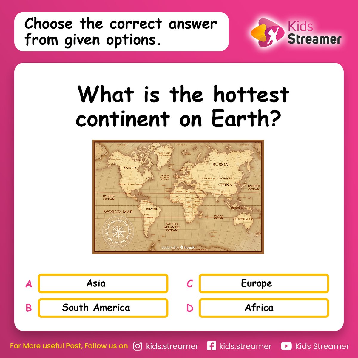 KidsStreamer's tweet photo. #education #like #trivia #funny #truefacts #photooftheday #travel #covid #faktaunik #sciencefacts #dailyfacts #knowledgeispower #k #themoreyouknow https://t.co/siF5OE82ae