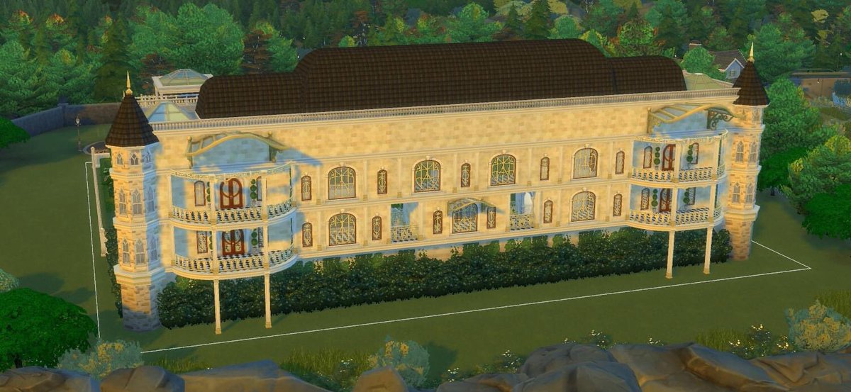 MyahluSims's tweet photo. #caderbyproject update!
Exterior is all done!(: #simsbuilder #sims4 #castle https://t.co/wmn20GMkaX