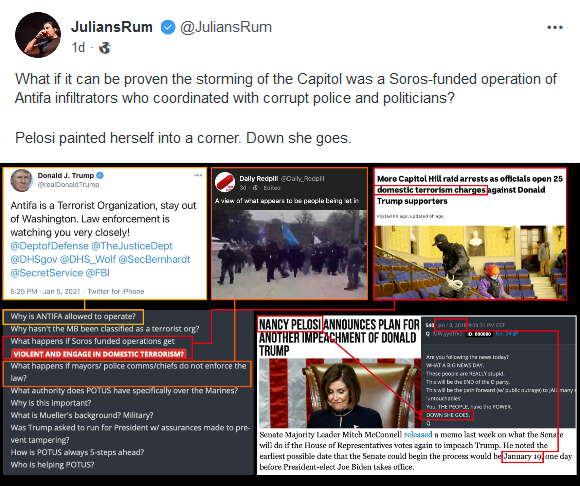Epontificator's tweet photo. From J u lia n's R u m on Gab ...
Pay attention to the date stamps.
"DOWN SHE GOES." https://t.co/EecOUbnFFH