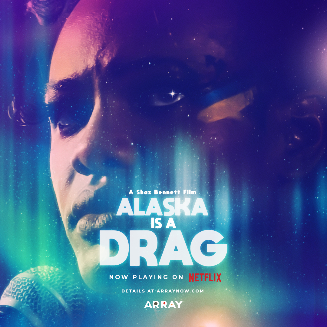 ARRAYNow's tweet photo. ALASKA IS A DRAG directed by @shazbennett explores themes around the fluidity of gender identity, conforming to norms and being accepted for who you are.
#ARRAYAlaskaIsADrag https://t.co/9ceKmxDMBQ