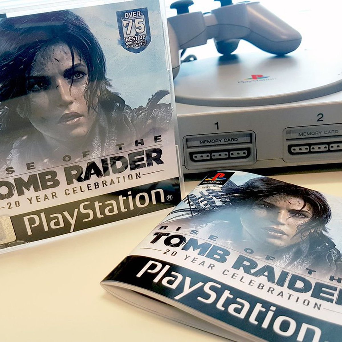 PS1 cases for every game/select games with full color Manuel’s available for purchase to the public like the 20th anniversary Rise one.