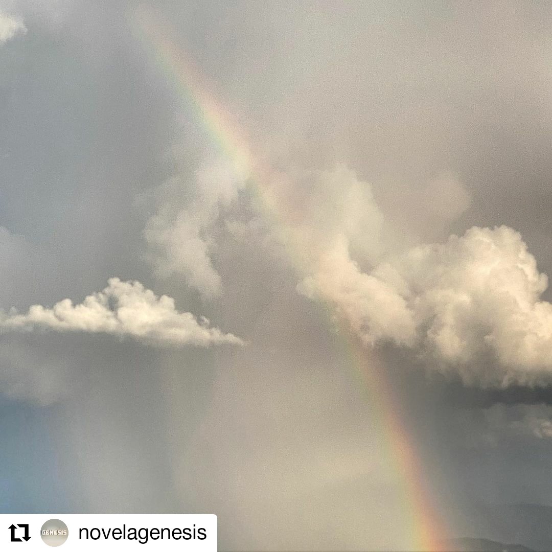 Flavia300p's tweet photo. #Repost @novelagenesis
E disse Deus: Este é o sinal da aliança que ponho entre mim e vós, e entre toda a alma vivente, que está convosco, por gerações eternas.
“O meu arco tenho posto nas nuvens; este será por sinal da aliança entre mim e a terra” - Gênesis 9:12-13 #Gênesis 🥰 https://t.co/9z5J19zfnC