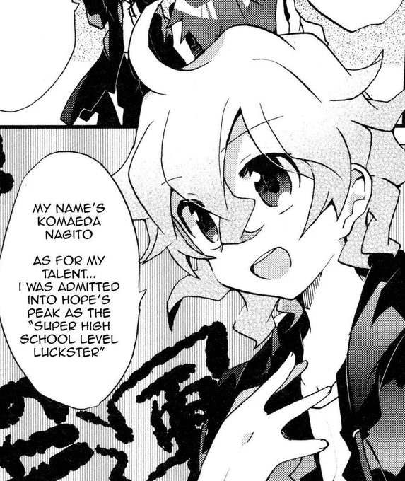 @catboyk11bo gn bff sleep well Here's ur daily komaeda 