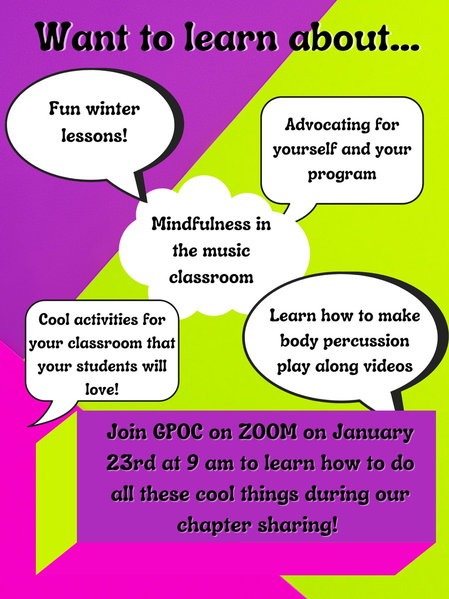 GPOCNebraska's tweet photo. Can’t wait for our virtual Chapter Sharing coming up on January 23rd at 9 AM!  It will be free and fantastic!  We have some awesome presenters lined up to share about a variety of topics. Zoom details will be shared at a later date. Spread the word and mark your calendars! https://t.co/AYbIewHK1T