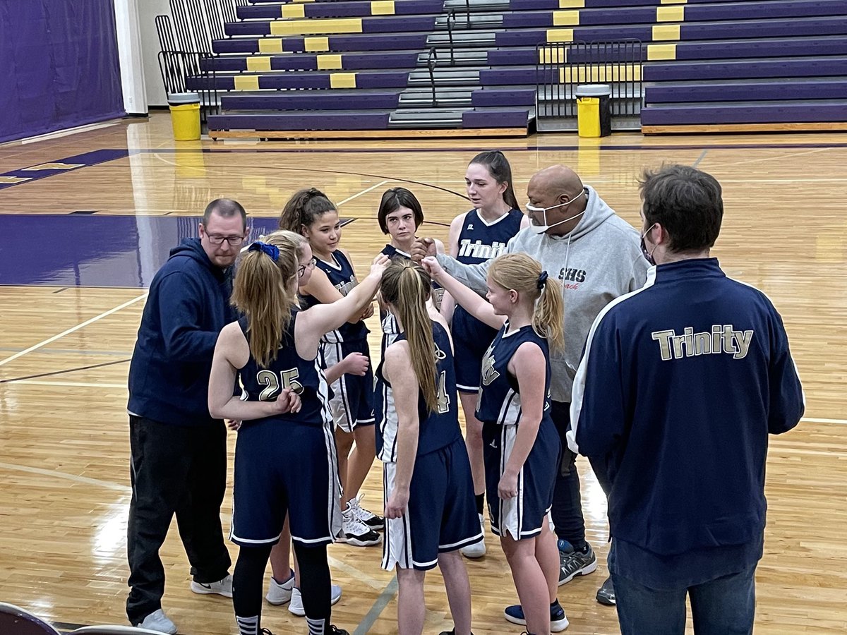 TrinitySchoolOK's tweet photo. The Tigers are back in action tonight at Community Christian School in Norman! #gotigers #trinitytrue #basketball https://t.co/OiWd6sMzpn