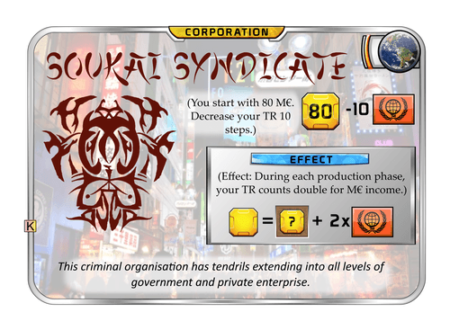 お金ないんでルール読んで妄想遊戯 在 Twitter 上 Terraforming Mars Forums Variants 25 Fan Made Corporations Newly Added 9 Corps In 11 23 T Co M81letcd62 テラフォーミング マーズ のファン拡張 開始1mcで12失点の企業など面白いもの