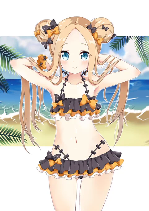 #くそ寒いので水着絵を貼る 