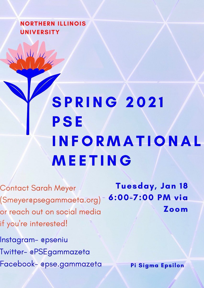 Attention Huskies! PSE is hosting our first recruitment event of Spring 2021 next Tuesday! Please reach out if you’re interested in attending or would like to know more information. 💜💛🐺🐾