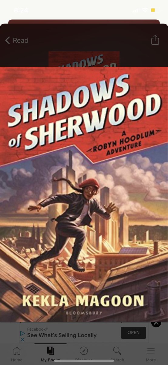 Book 6/2021 SHADOWS OF SHERWOOD Middle grades reimagining of Robin Hood with a biracial, 12 year old girl as our heroine! I enjoyed it.  #caitreads