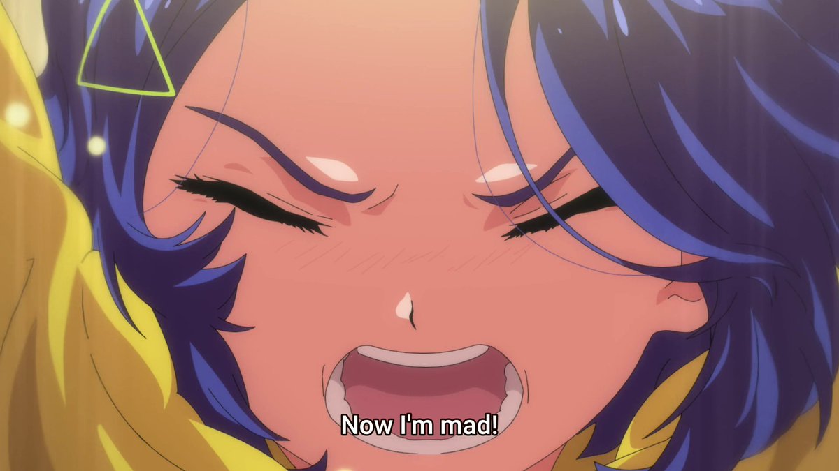 I mean, what else do you want me to say here? This shit was so badass! This show already had a MY MC moment and it's only been an ep lol. I really like how the weapon completely shatters solid objects, really fits with the idea of breaking out of a shell.