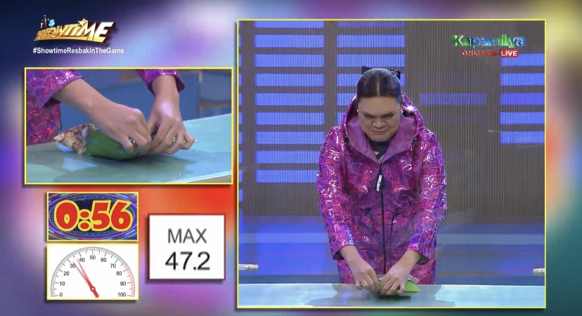 ViceGandaorg's tweet photo. itsShowtimeNa: Kayanin kaya ni Juliana Parizcova Segovia ang hamon ng WALANG TUNUGAN ngayong #ShowtimeResbakInTheGame Wednesday? https://t.co/v5ogkjNgrF