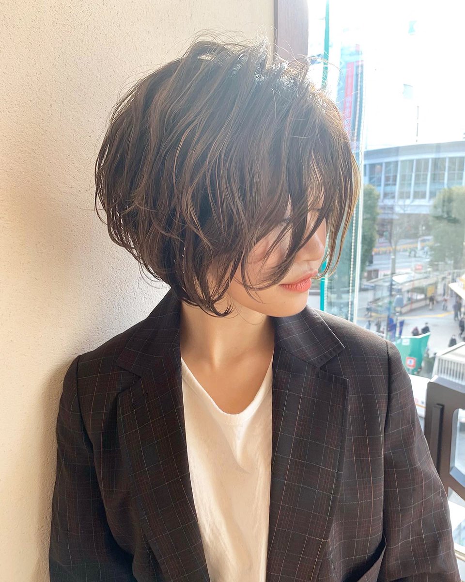 仲村龍太ハンサムショート パーマ 渋谷美容師 Ryuta Vain Twitter