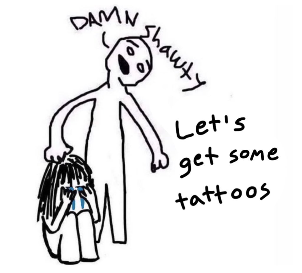 wormsinabrain's tweet image. me and who????