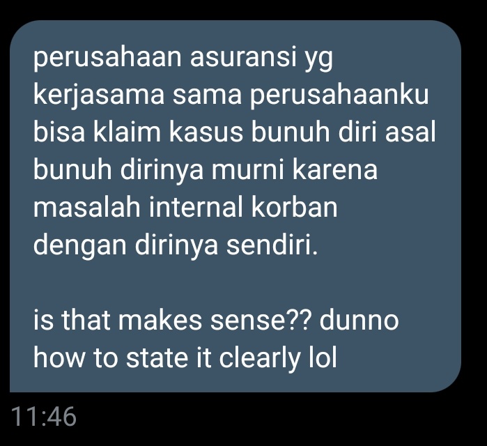 idk tapi jaga2tw // suicide