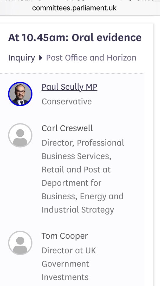 2/4: It’s doubly troubling given Cooper, scheduled to appear before BEIS’s Select Committee in March 2020, was never subsequently questioned after the session was cancelled despite other witnesses of the same day being required by the Committee to respond to written questions.