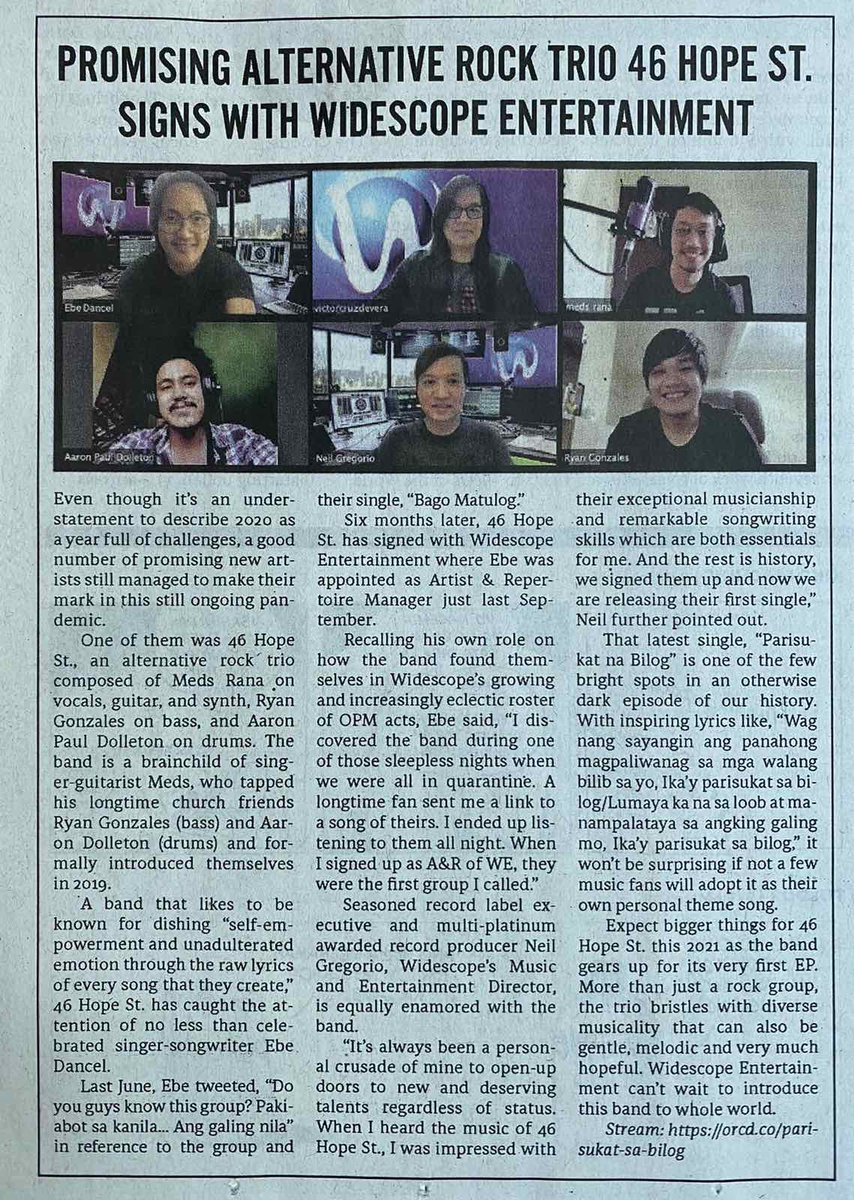 neilcgregorio's tweet photo. Thank you Philippine Daily Inquirer for the article!
#widescopeentertainment
#46hopest
#SupportOPM
🕸 👀 https://t.co/J3UU958eG6 https://t.co/VrDgrBr201