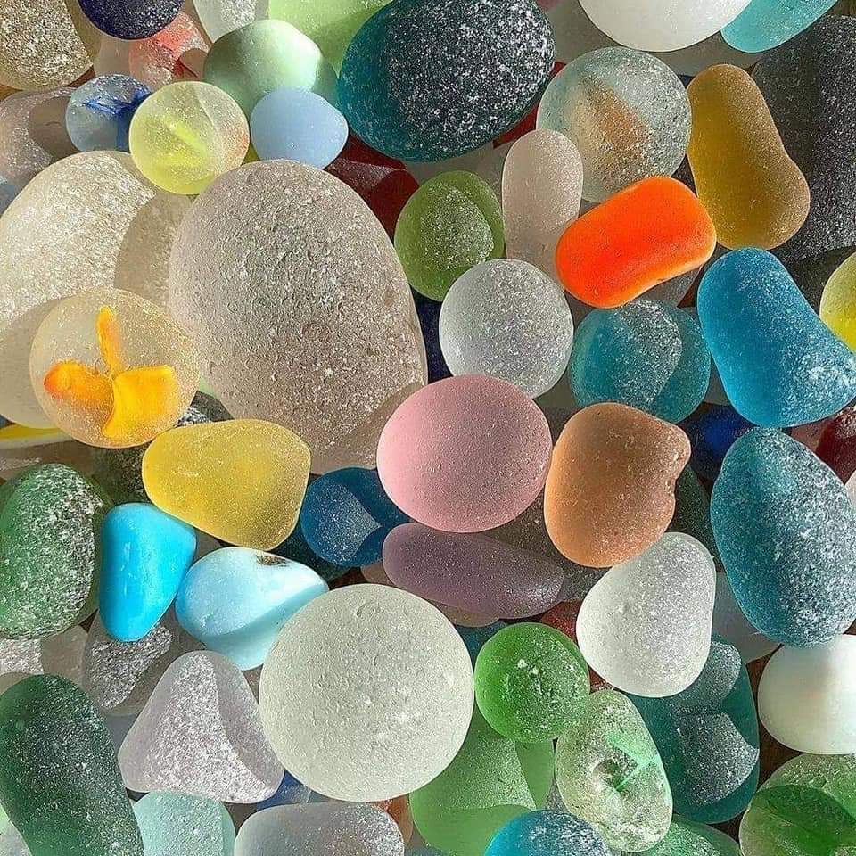 FabulousWeird's tweet image. Glass Beach, California