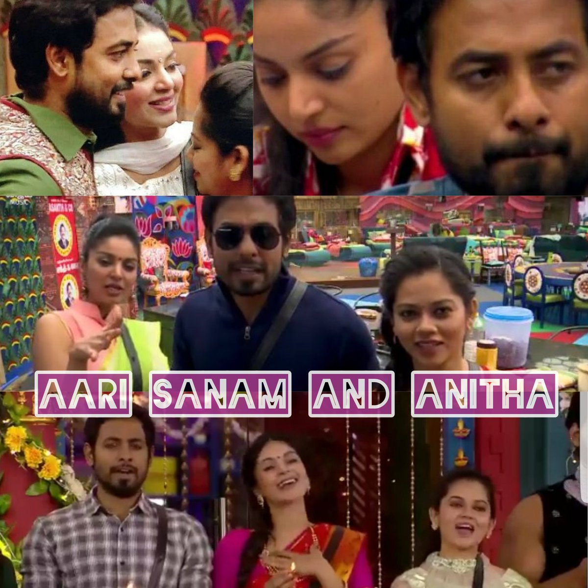 sheikliaas12's tweet photo. #BiggBossTamil4
#Aari , #Sanam , #Anitha 
These trio has two A's in there names... 💓😊🔥 https://t.co/T02XejCjnW