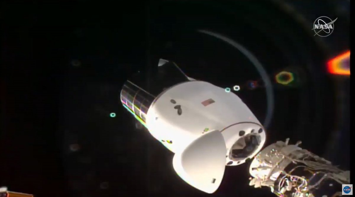 There's NOTHING more beautiful than watching @SpaceX #CargoDragon2 coast off from the @Space_Station International Docking Adapter. https://t.co/vd3HUbTQAr